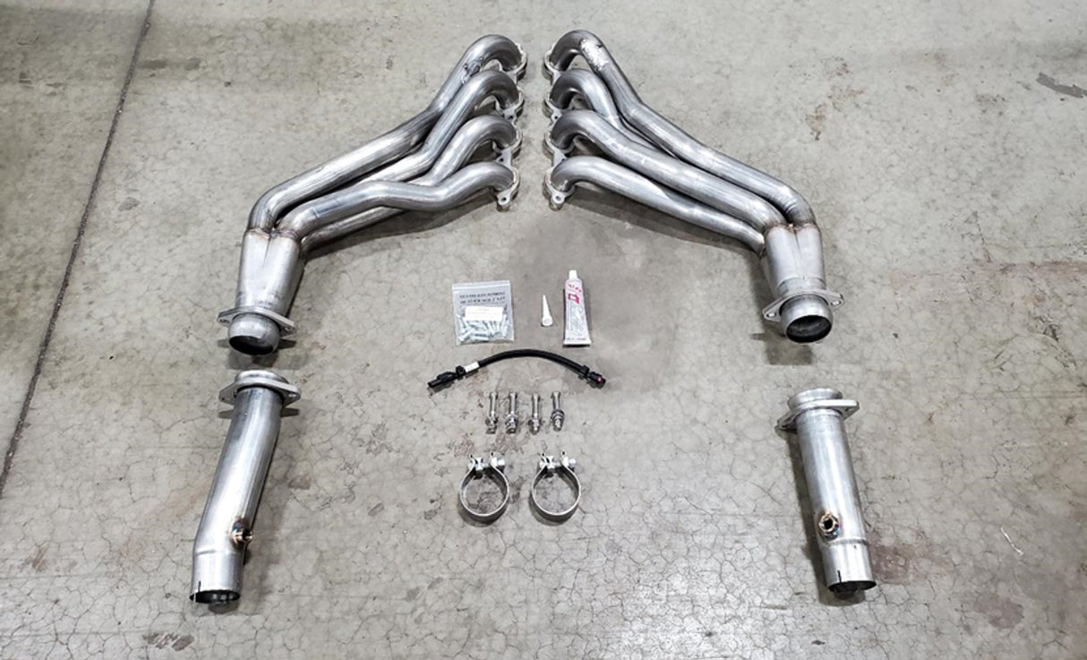 Complete Street Performance 2" Long Tube Headers - 2016+ Camaro SS & ZL1 (6.2L V8) - CSP-CAMARO