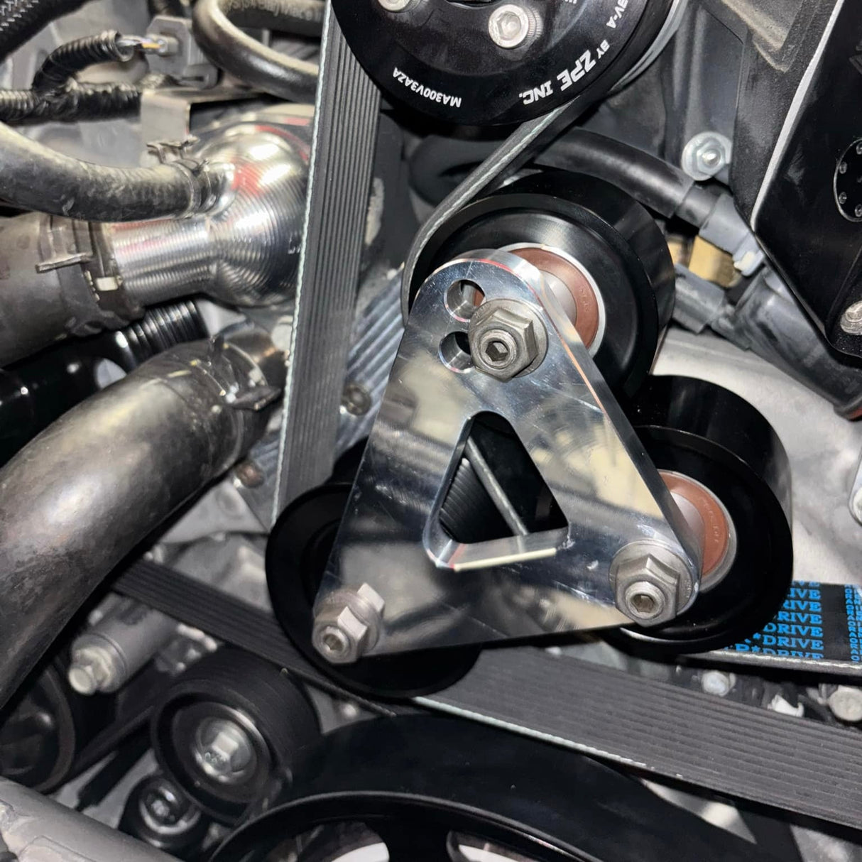 DSX C7 LT4 Idler Relocation Tie Plate