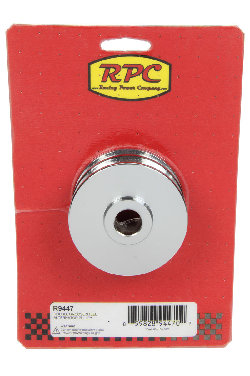 Racing Power Company R9447 Double Groove Alternator Pulley Complete