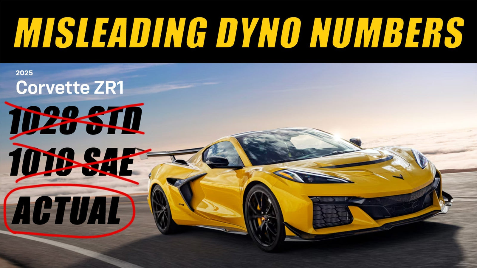 ZR1 Corvette Dyno Numbers - Are They Real?  Not exactly...