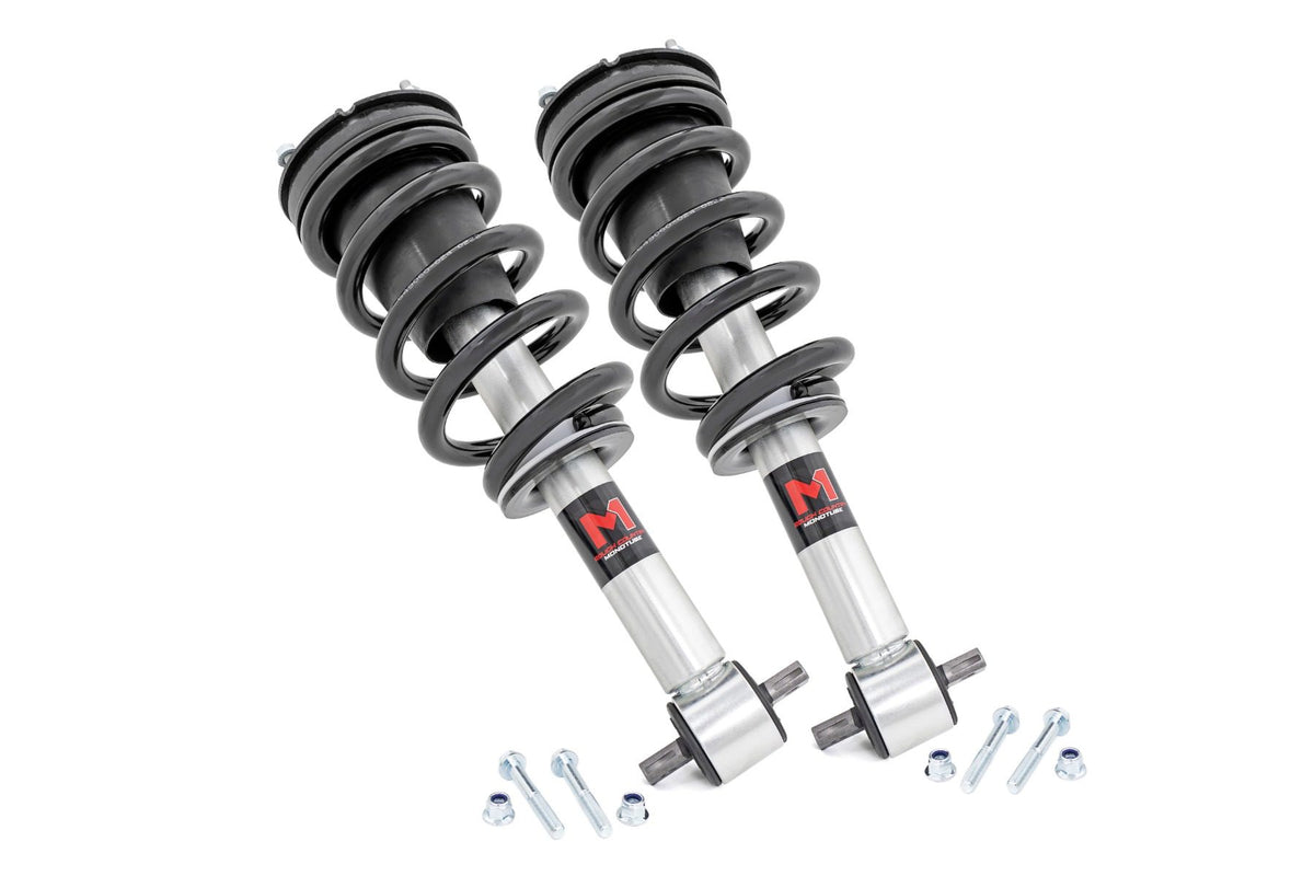 Rough Country 502189 - - M1 Adjustable Lowering Struts - Monotube - -2 ...