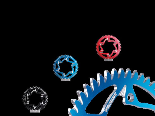 Vortex Racing 838CZK-42 - Aluminum Rear Sprocket 525 42 Tooth- Black ...