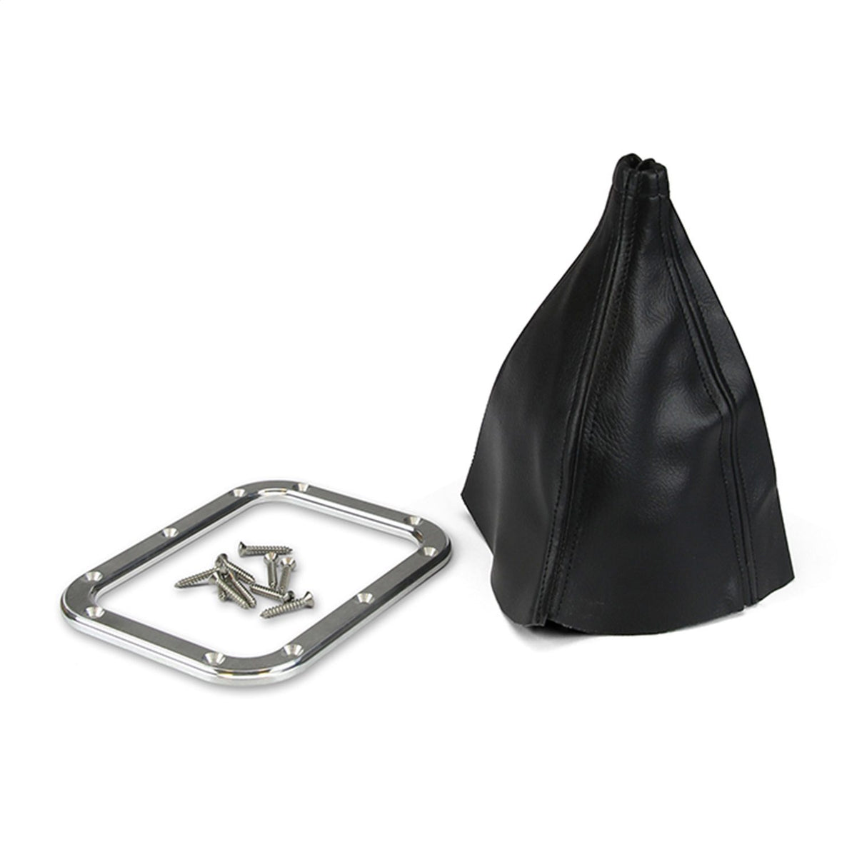Lokar 70-BFMB - Rectangular Floor Mount Shifter Boot Kit – Complete ...