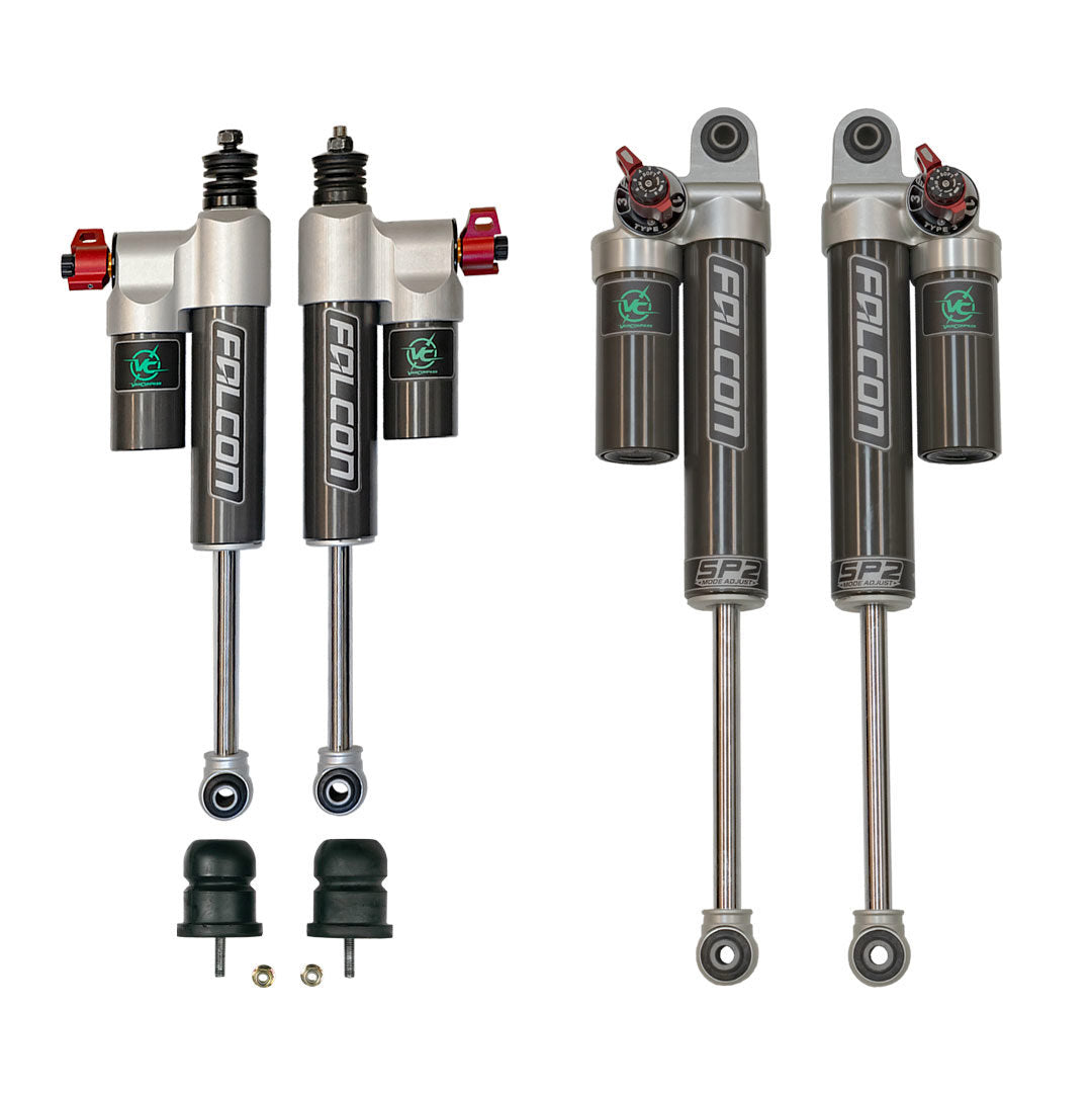 Falcon Compass Van Compass 7342 - Falcon 3.3 Fast Adjust Front & Rear Shocks w/ Sumo ...