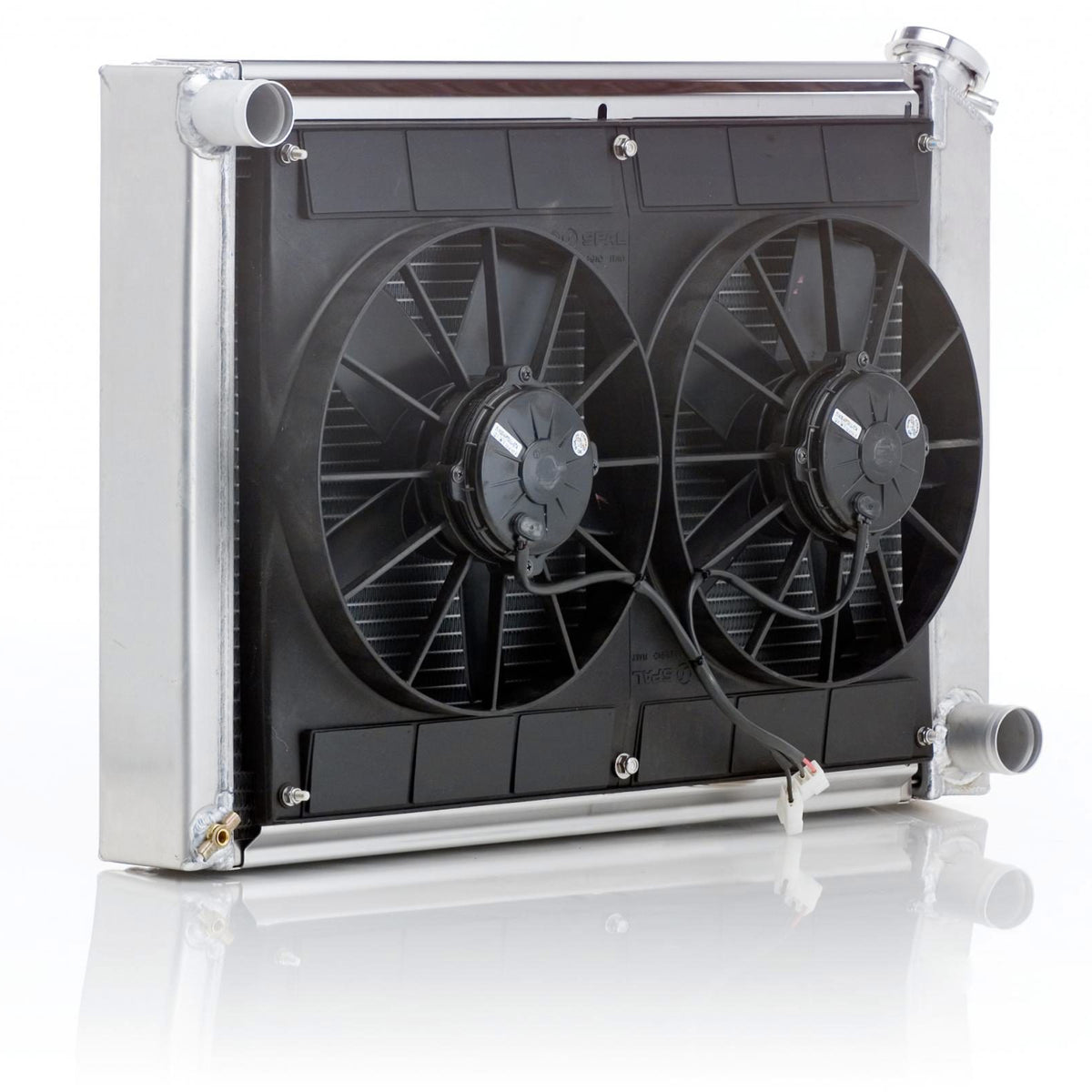 Be-Cool Radiators 80008 - Radiator Module Factory-Fit Natural Finish f ...