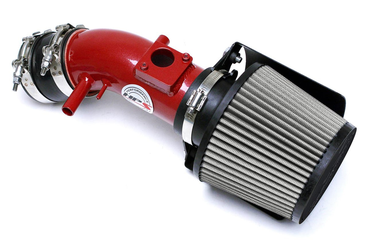 HPS Performance 827-534R - Air Intake Kit With Heat Shield Red ...