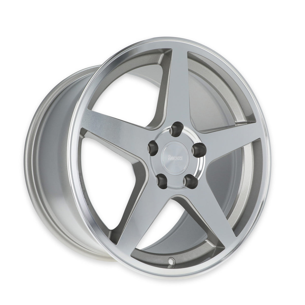 Rocket Racing Wheels TTR29-886555-A - - Flare - Titanium/Machined ...