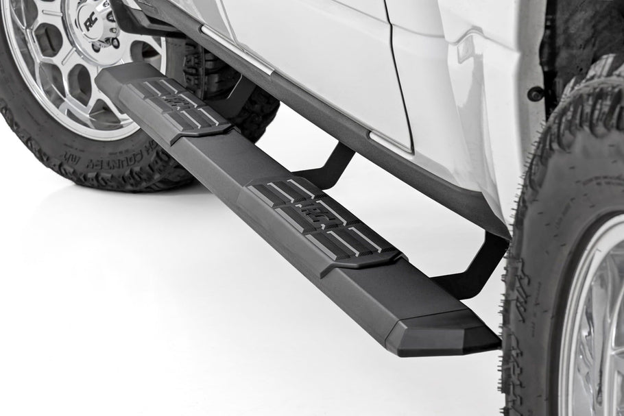 Rough Country 65000 - - TR2 Running Boards - Ram 1500 (19-26)/1500 TRX ...
