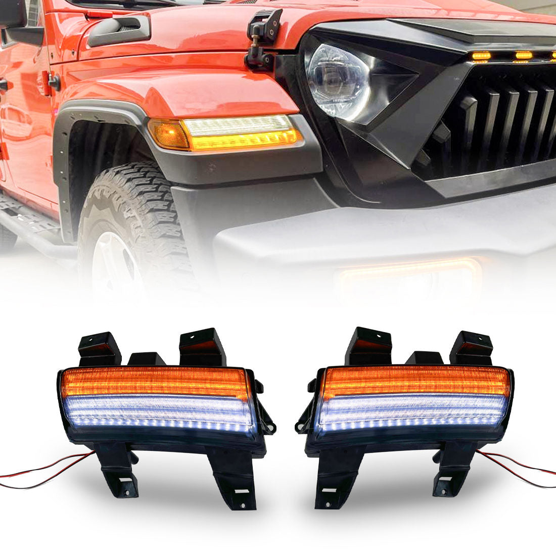 American Modified AMJPCC00601 - Sequential Turn Signals - Smoked ...