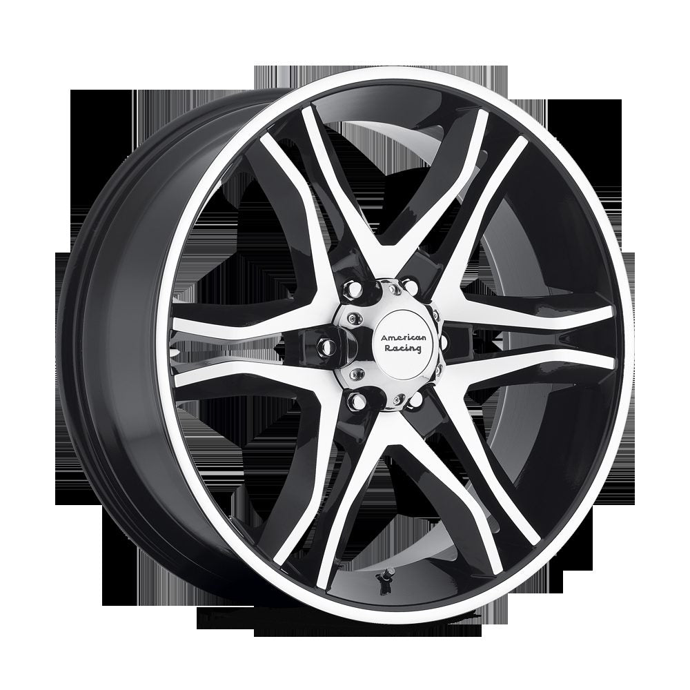 American Racing Wheels AR89378068300 - Ar893 Mainline 17X8 Gloss Black ...