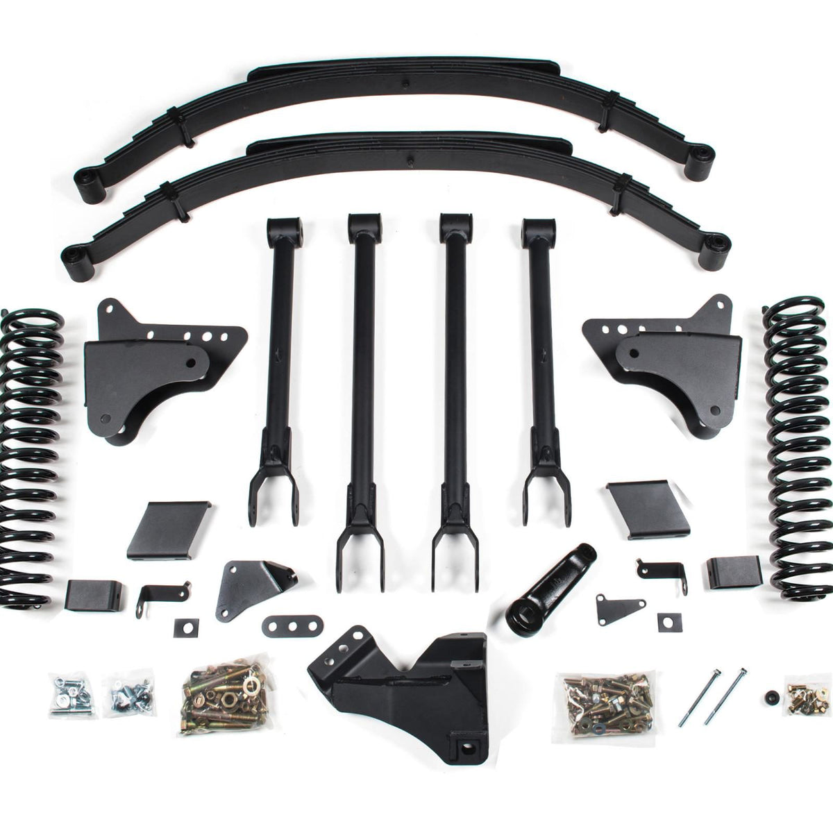 BDS Suspension BDS1500FS - 8 Inch Lift Kit 4-Link Conversion Ford F250 ...
