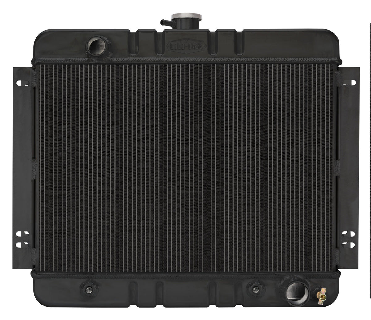 Cold Main Part Radiator Cold Case Radiators CHN540AB - 62-67 Chevy Nova Automatic Aluminum Rad ...