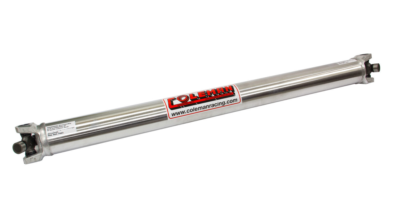 Coleman Machine 16620 - Alum. Driveshaft 44in – Complete Street