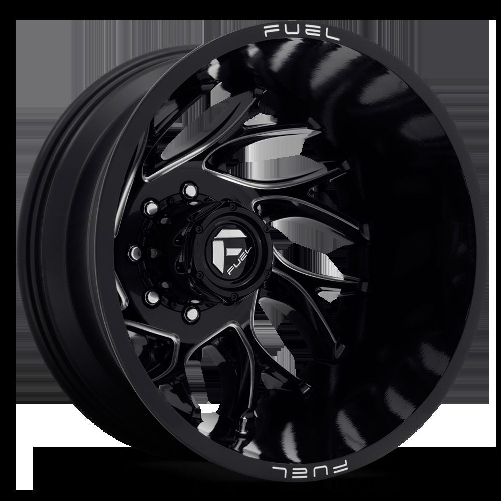 Fuel Rims Design Fuel Wheels D74122829225 - Dually Wheels 22X8.25 Runner Dually D741 8 ...