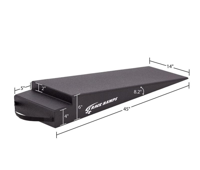 Perfomance Ramp Race Ramps RR-TR-6 - 6in. Trailer Ramps - 8.2 Degree Approach Angle ...