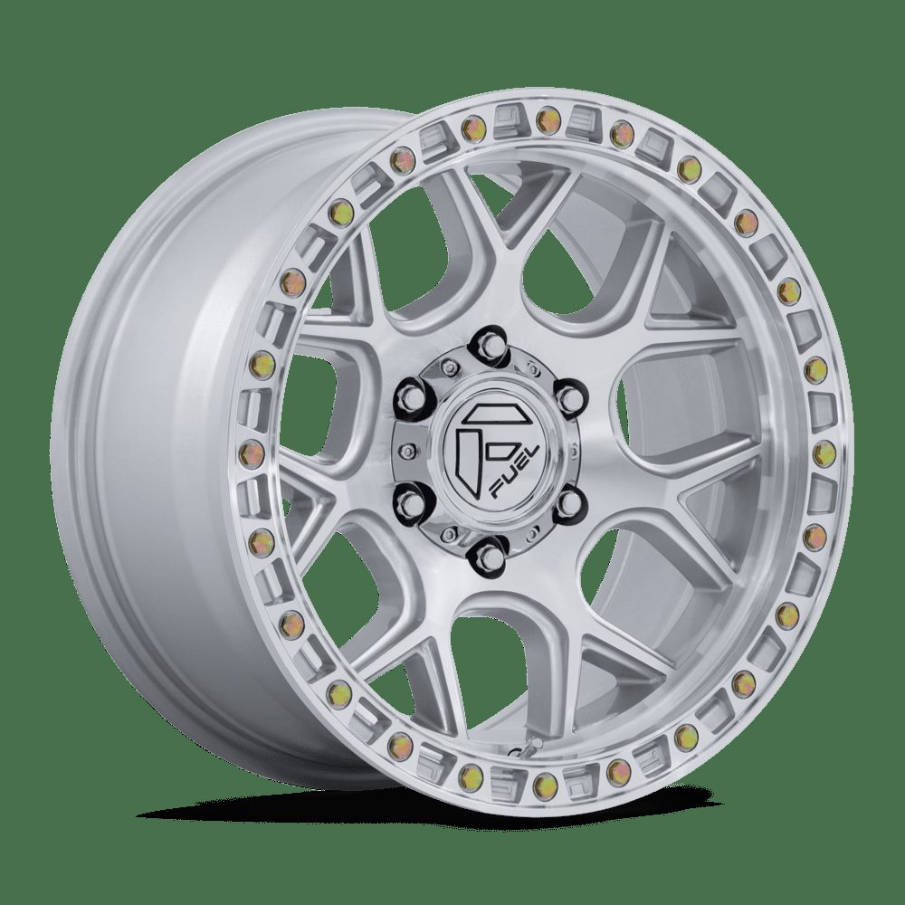 908 Rims Fuel Wheels FC908SD20906301 - Fc908 Puma 20X9 Gloss Silver W/ Machined ...