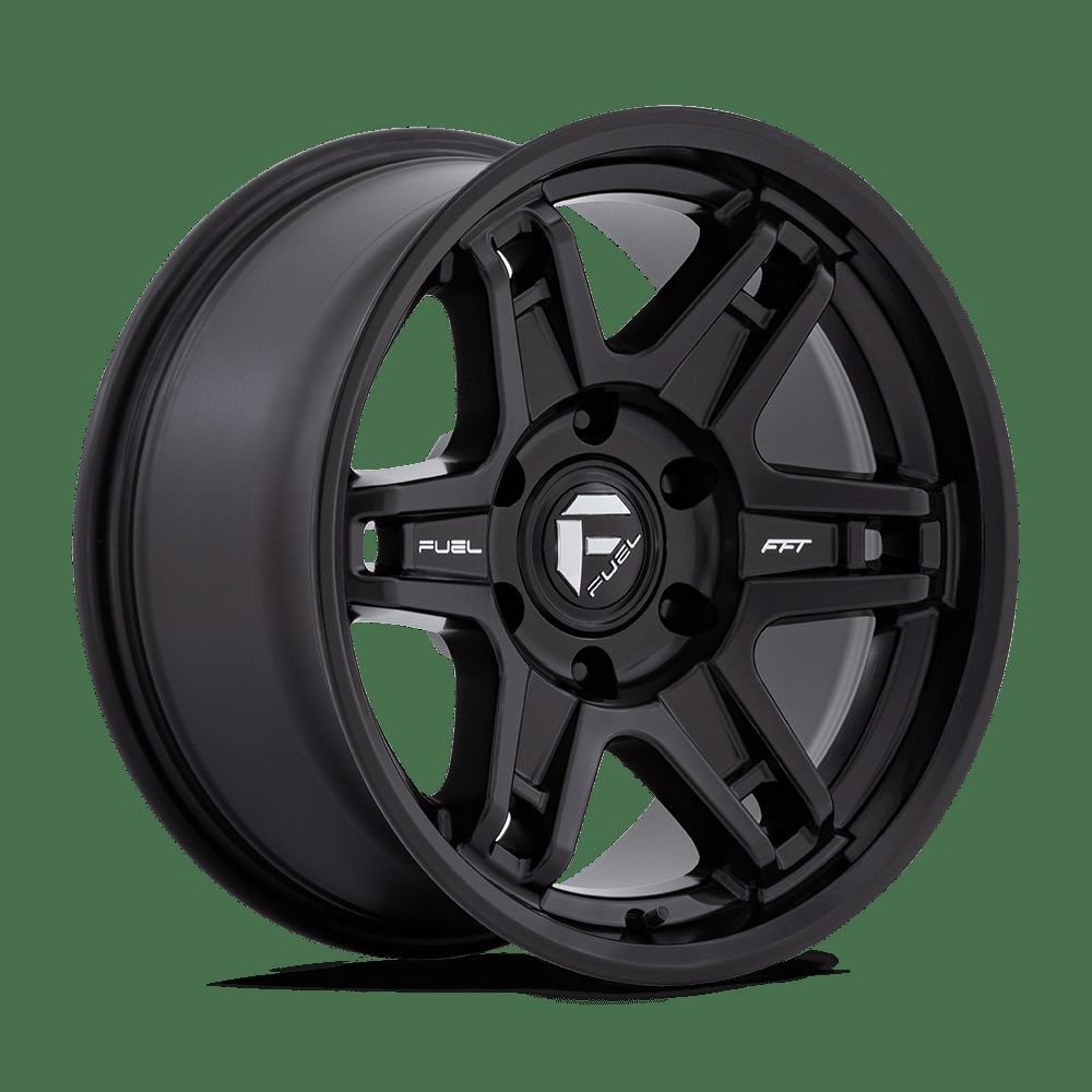 Slayer Inball Wheels Fuel Wheels D83617908435 - D836 Slayer 17X9 Matte Black – Complete ...