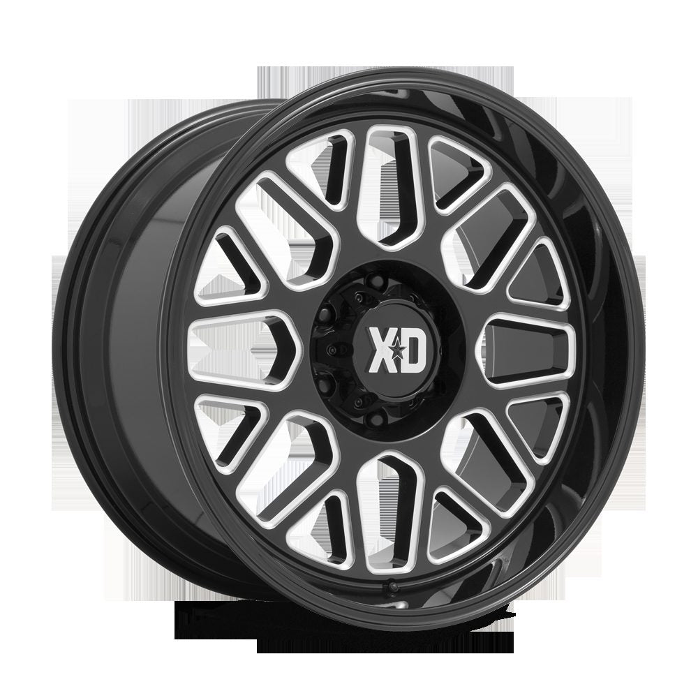 Xd Racing XD Wheels XD84929068300 - Xd849 Grenade Ii 20X9 Gloss Black Milled ...