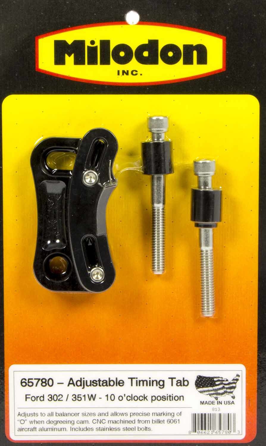 65780 Milodon 65780 - SBF Timing Pointer - 302-351W 10 O'Clock – Complete ...