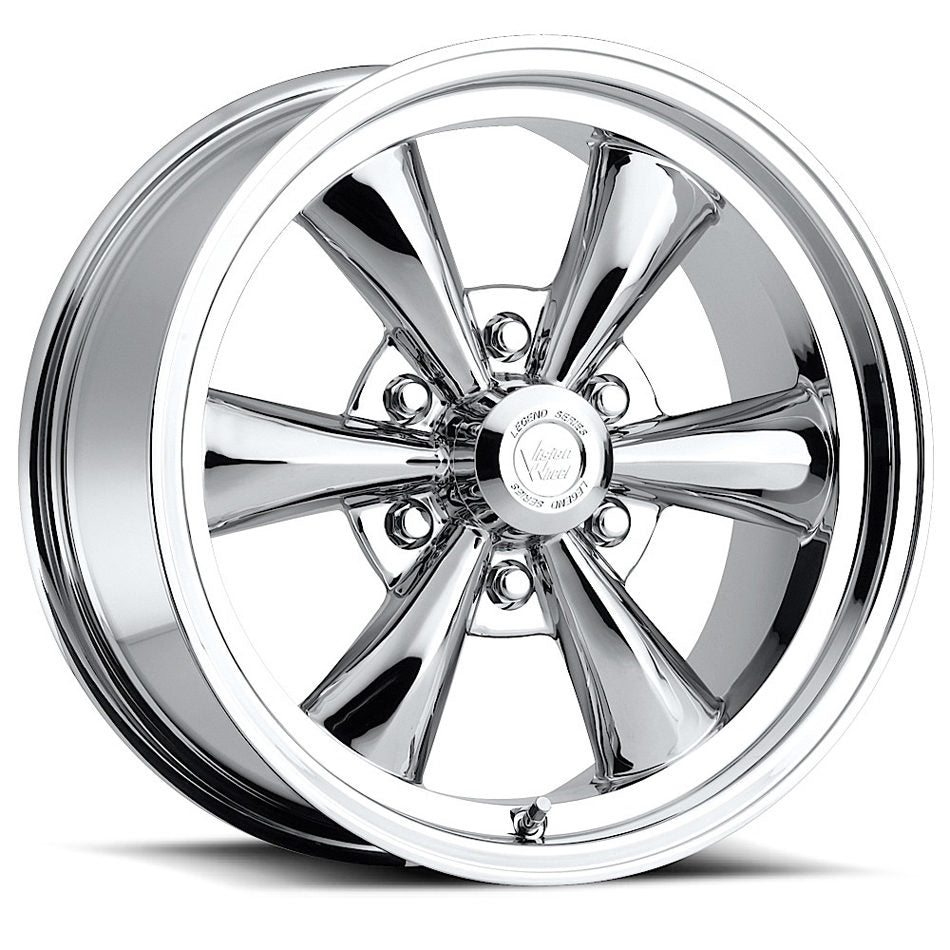 Vision Wheels Low Rider Vision Wheel 141H7883C0 - Wheel 17X8 6-5.5 Chrome Vision Legend 6 ...