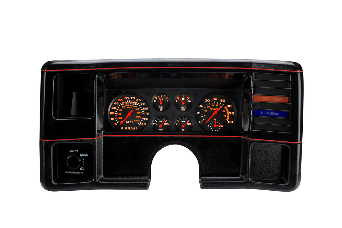 Super Fit Instruments R150 Classic Instruments CH78OE07 - Chevy G-Body Direct Fit Gauge Package w ...