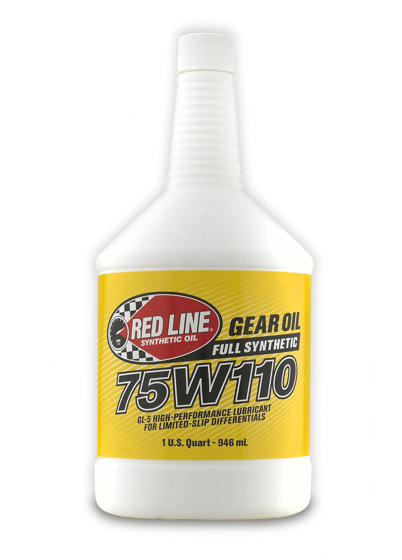 Red Line 57804 - 75W110 Gear Oil Synthetic GL-5 Differential Gear Oil ...