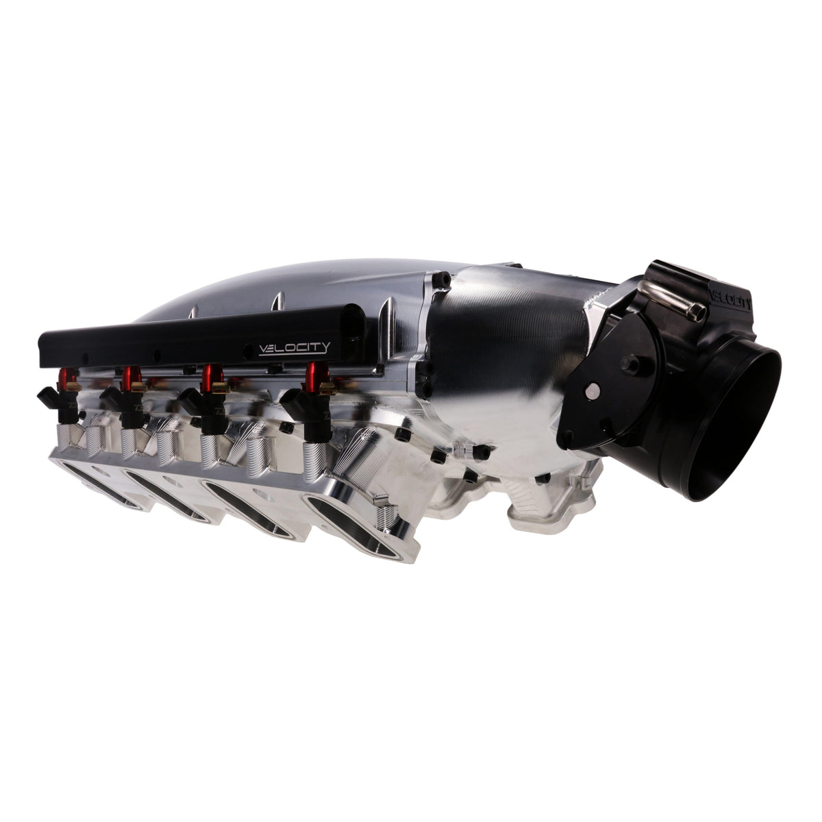 Tsp Racing Top Street Performance 81406BK - TSP GM LS Cathedral Port V Series Bla ...