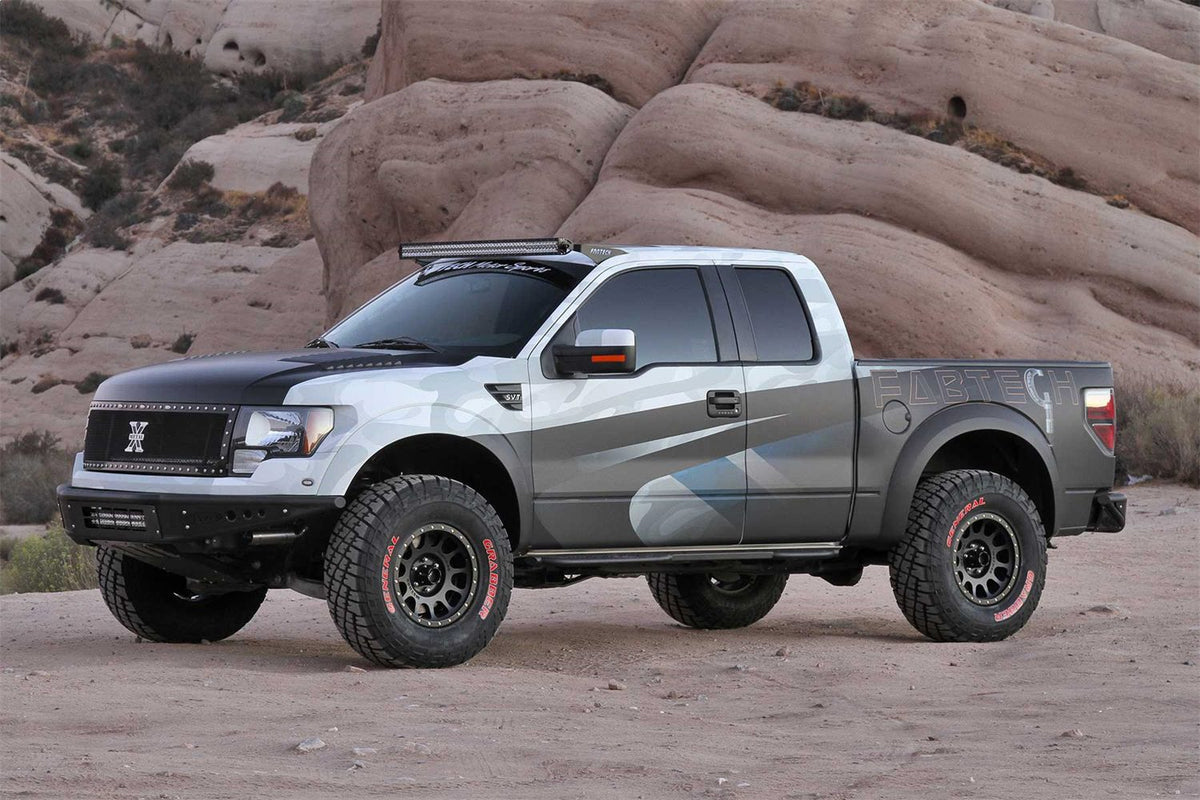Fabtech K2186 - 10-14 Ford Raptor 4in System – Complete Street Performance