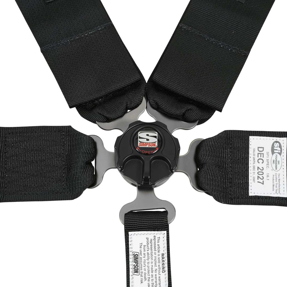 Simpson Safety 29110BKR1X - Simpson Racing 3