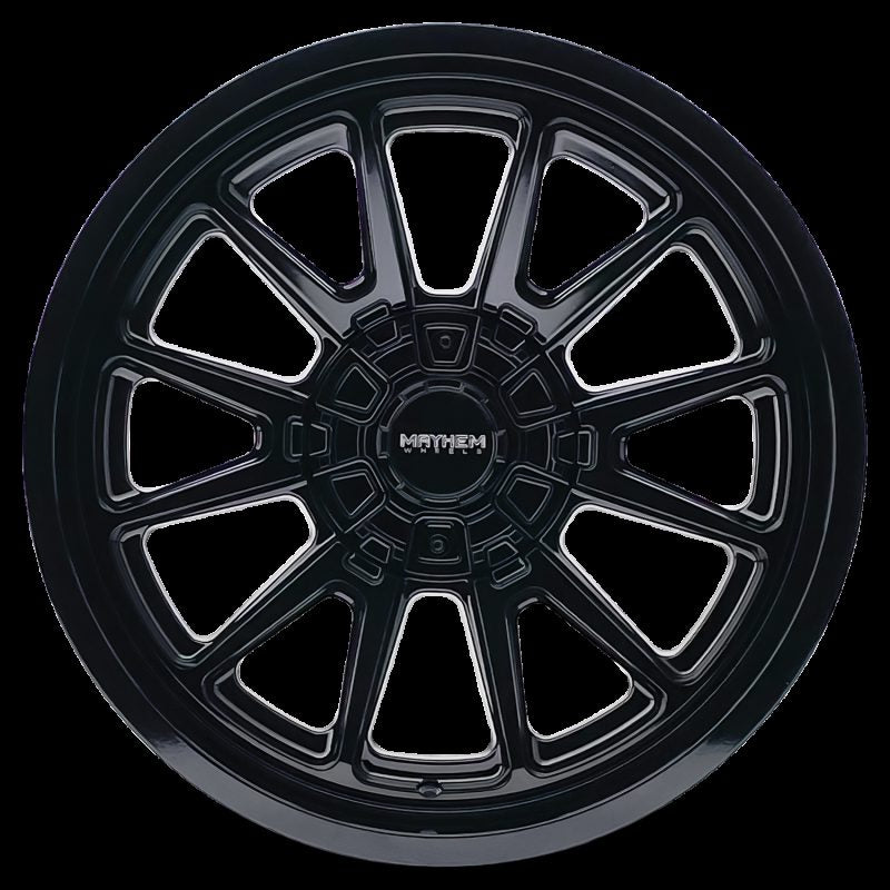 Mayhem Intrepid Rim Mayhem 8116-2952B - Offroad Wheels Intrepid 8116 GB 20x9 Black 0 Off S ...