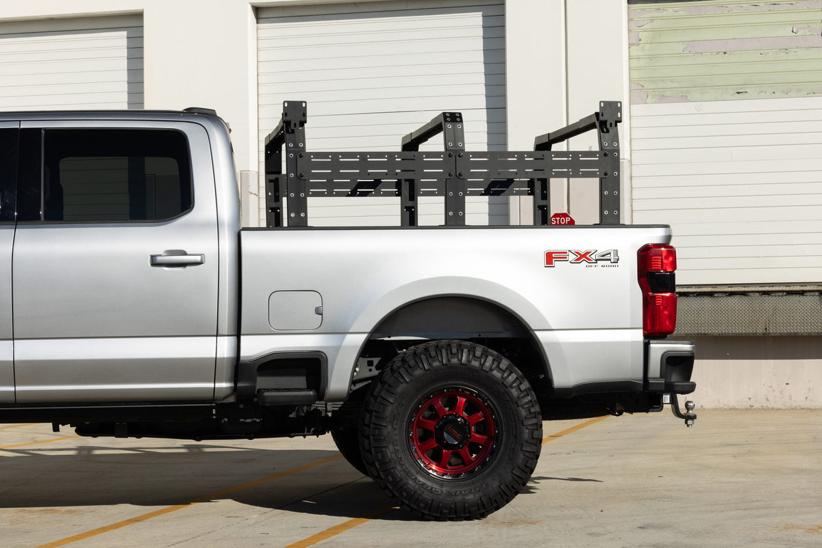 Smittybilt Bed Rack Smittybilt 18607 - Tall Defender Bed Rack – Complete Street Performance