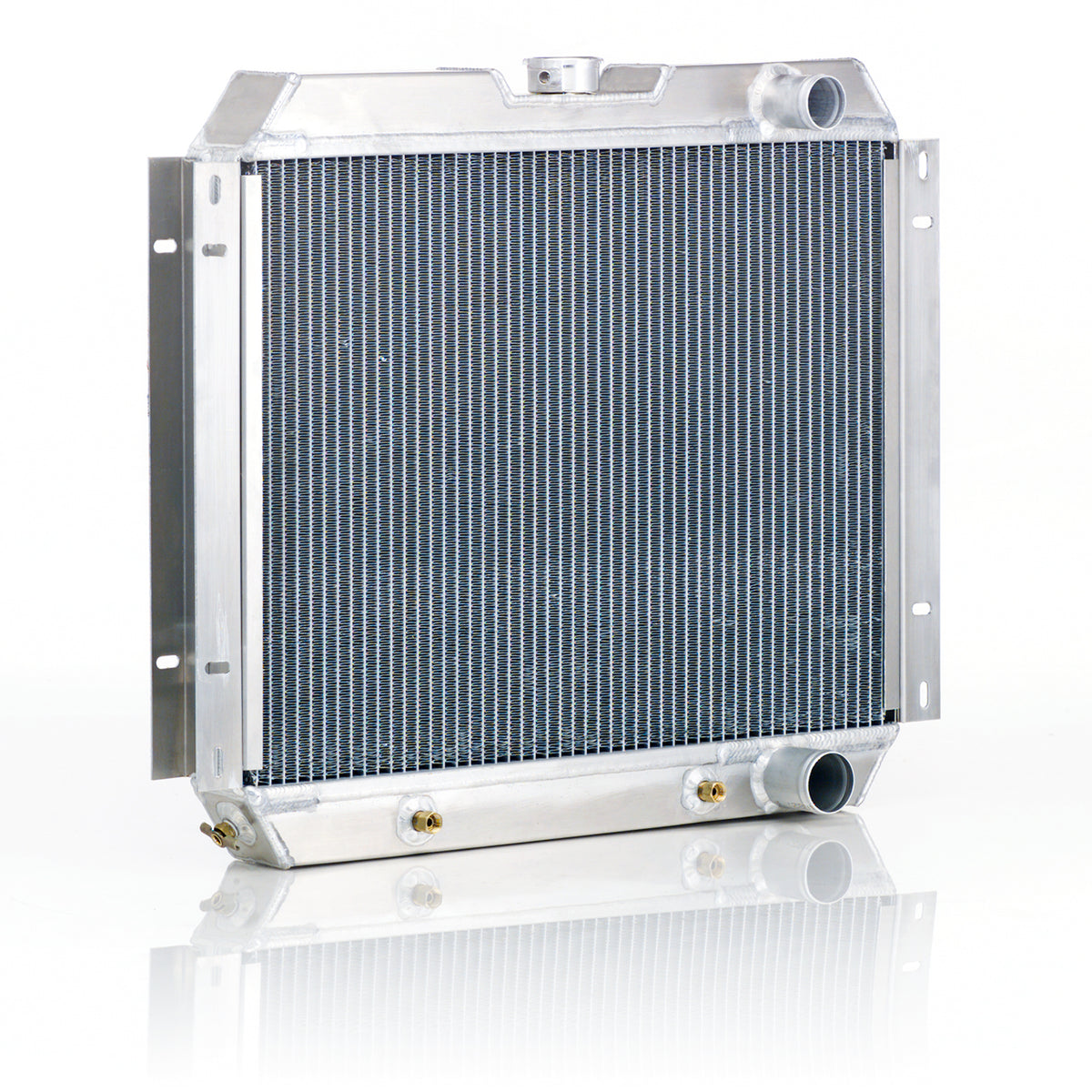 Be-Cool Radiators 60275 - Downflow Radiator Factory-Fit Natural Finish ...