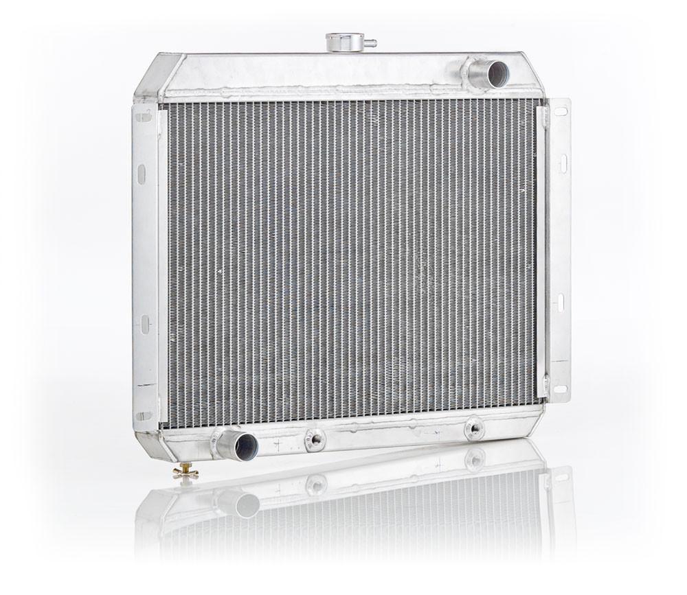 Be-Cool Radiators 62259 - Downflow Radiator Factory-Fit Natural Finish ...
