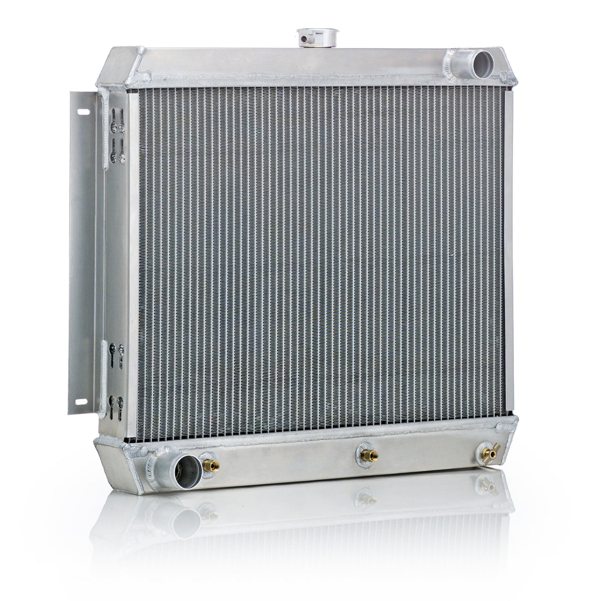 Be-Cool Radiators 62306 - Downflow Radiator Factory-Fit Natural Finish ...