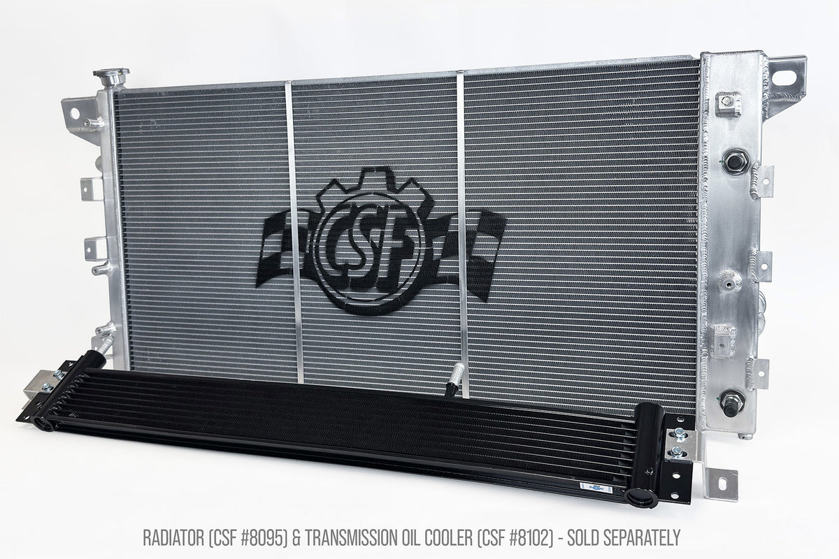 Ford Raptor Svt Radiator CSF 8095 - 17-20 Ford Raptor / 15-25 F-150 High Performance Radiator ...