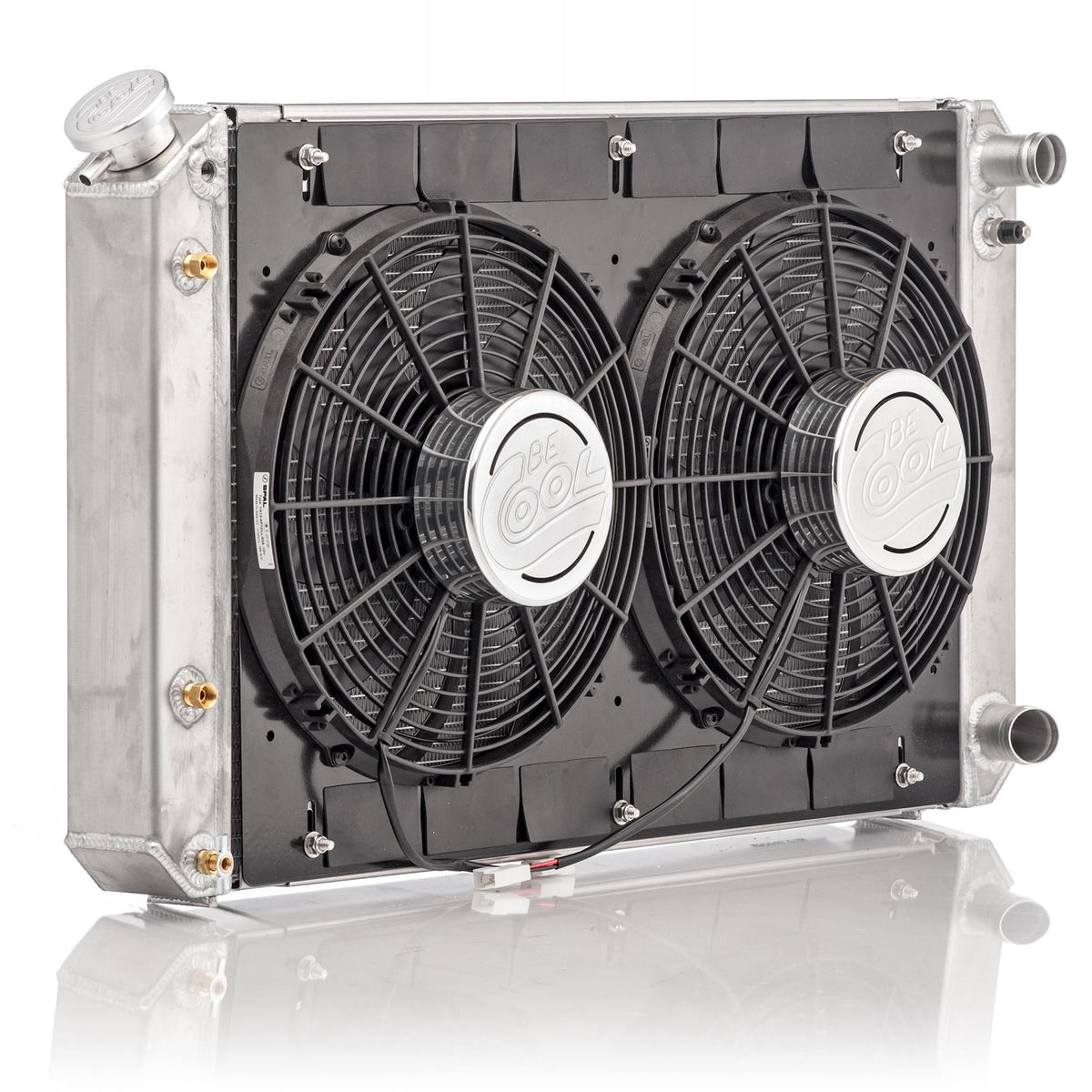 Be-Cool Radiators 80231 - Radiator Module Factory-Fit Natural Finish f ...