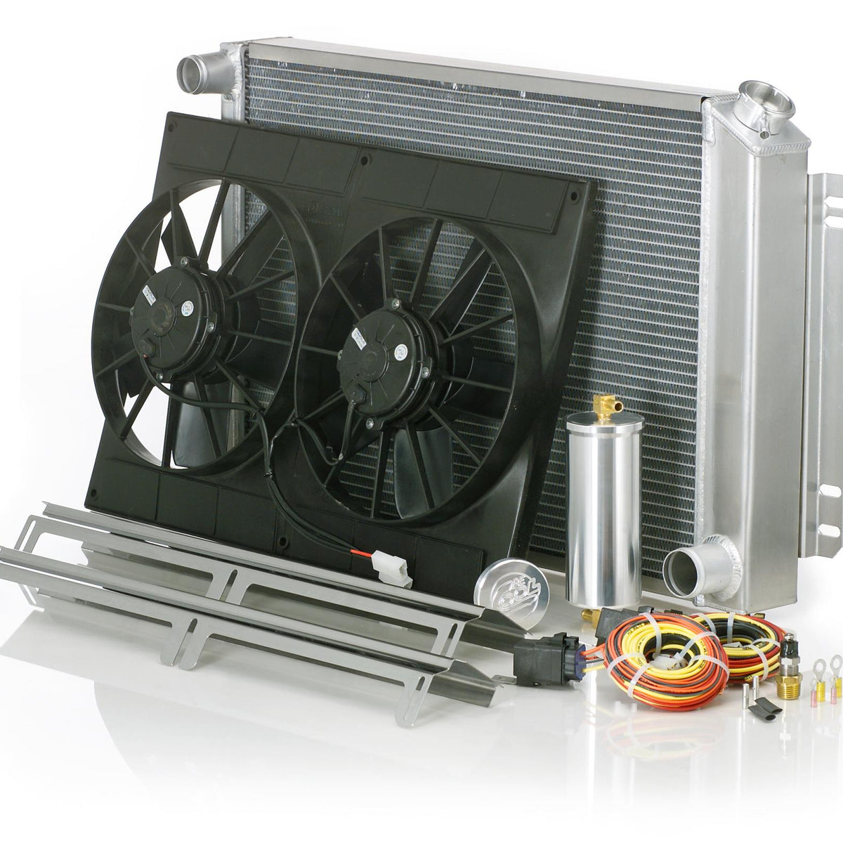 Be-Cool Radiators 80267 - Downflow Radiator Module Factory-Fit Natural ...