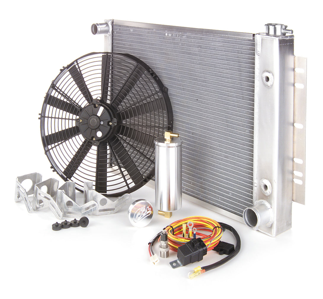 Be-Cool Radiators 80283 - Downflow Radiator Module Factory-Fit Natural ...