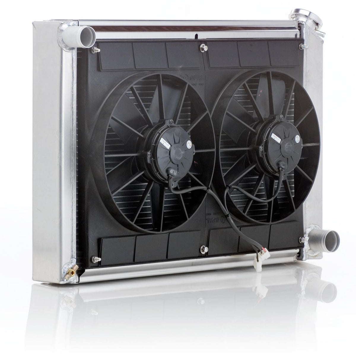 Be-Cool Radiators 81001 - Radiator Module Factory-Fit Polished Finish ...