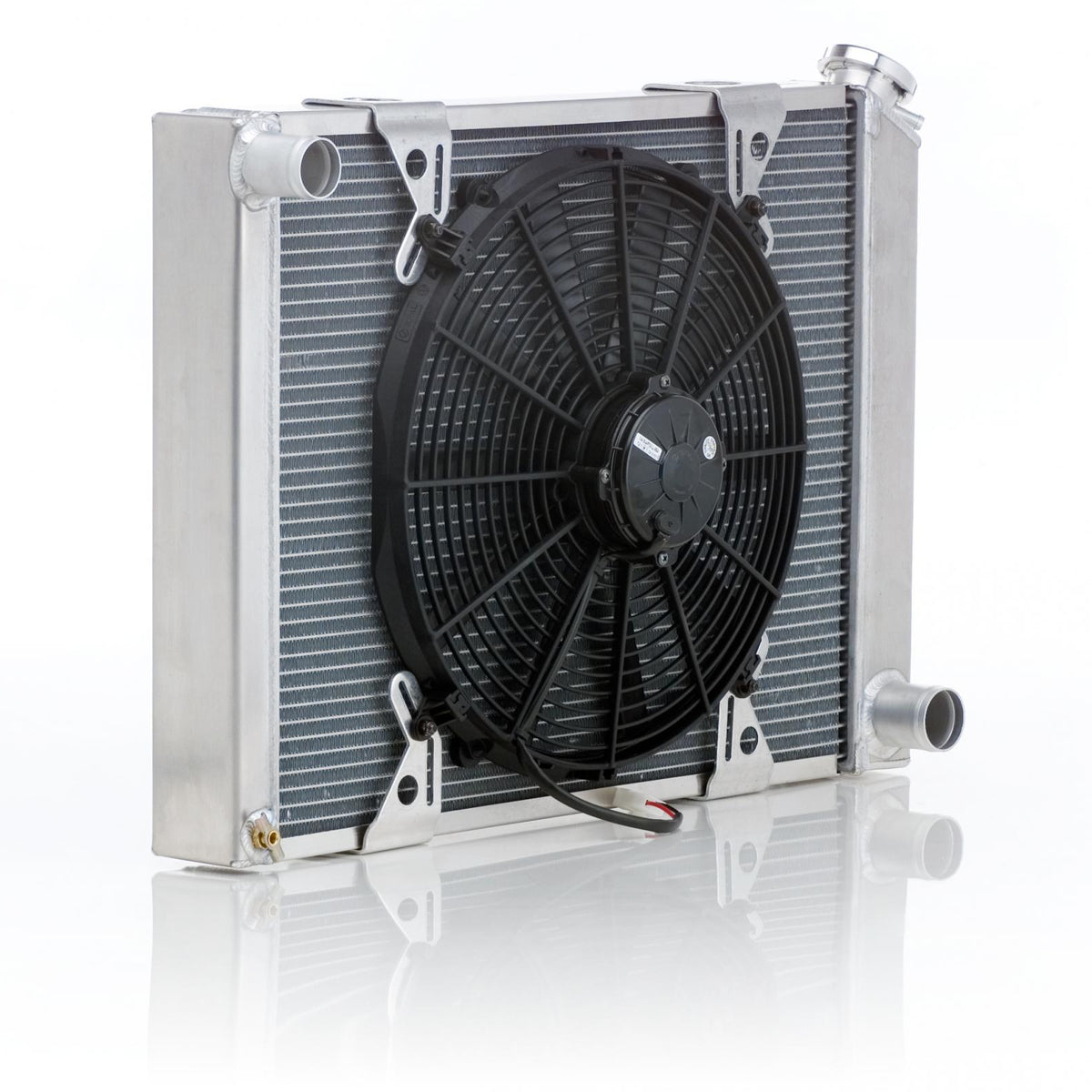 Be-Cool Radiators 81047 - Radiator Module Factory-Fit Polished Finish ...