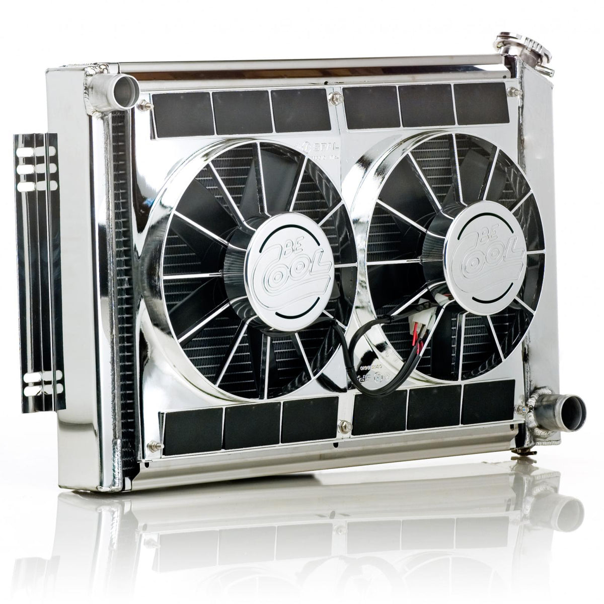 Be-Cool Radiators 81767 - Radiator Module Factory-Fit Polished Finish ...