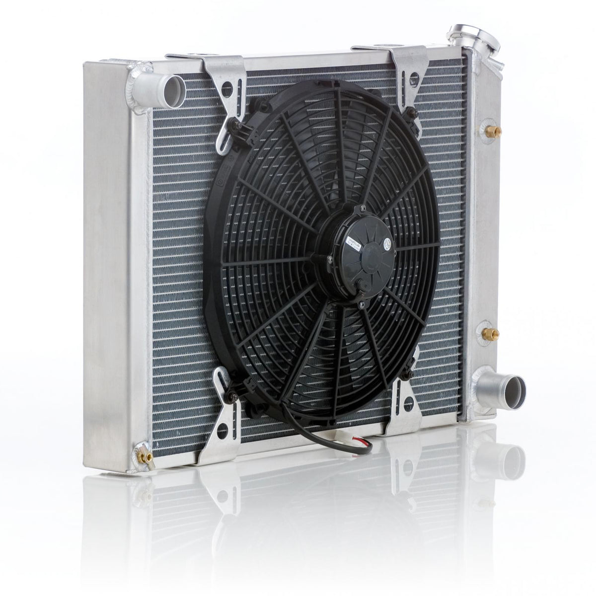 Be-Cool Radiators 82183 - Radiator Module Factory-Fit Natural Finish f ...