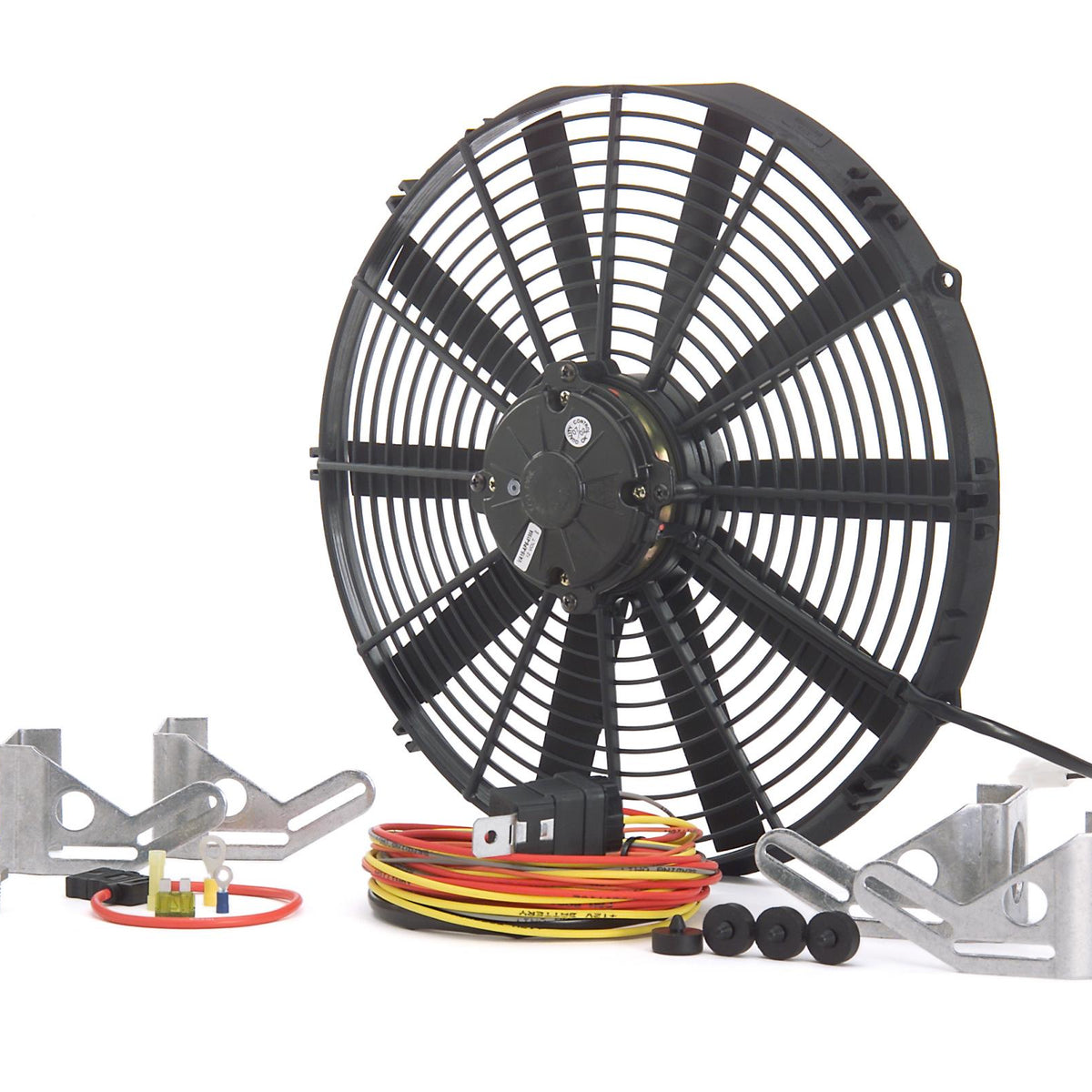 Be-Cool Radiators 95002 - 16 Inch High Torque Pusher Fan Module Single ...