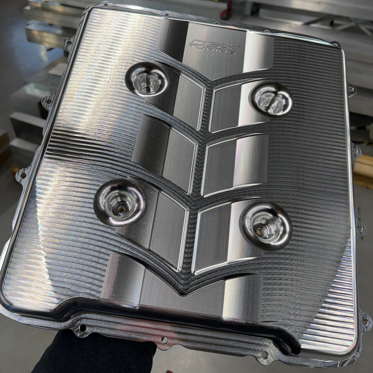 DSX Billet LT4 Supercharger Cover - Port Plate Clearance