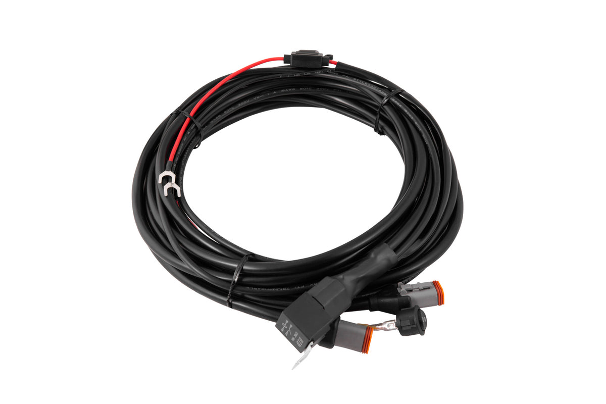 Diode Dynamics DD4093 - Heavy Duty Dual Output 3-way 4-pin Wiring Harn ...